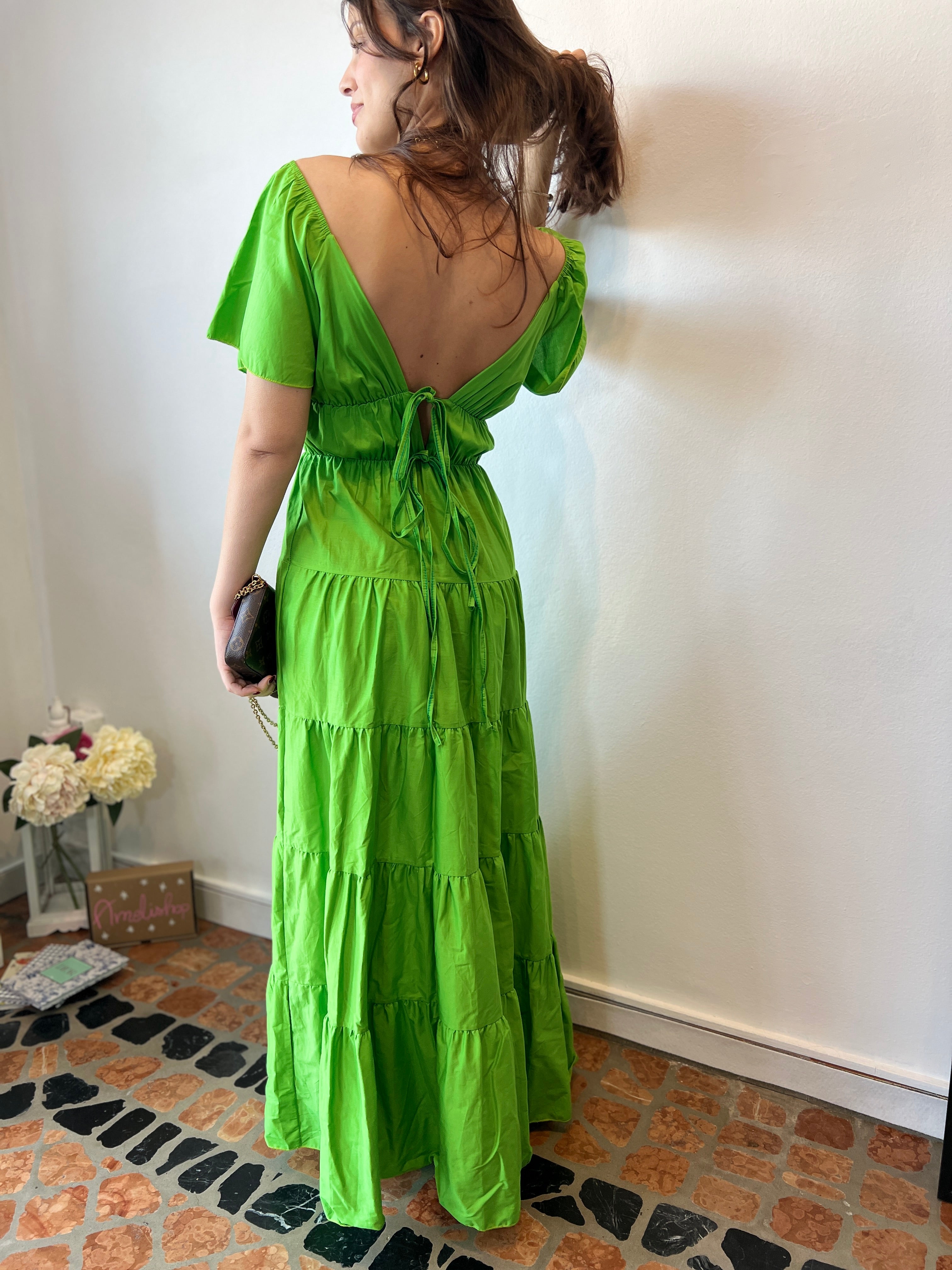 Abito Gitana Verde